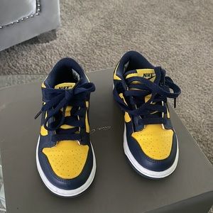 Nike dunks for kids size 12 good condition